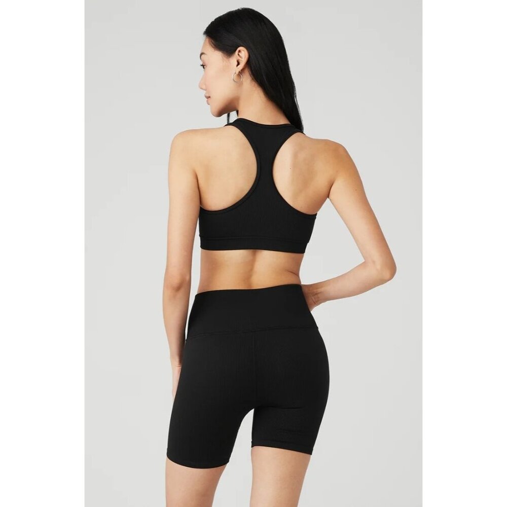 ALO Yoga Purple Sports Bra - Picture 3 of 5